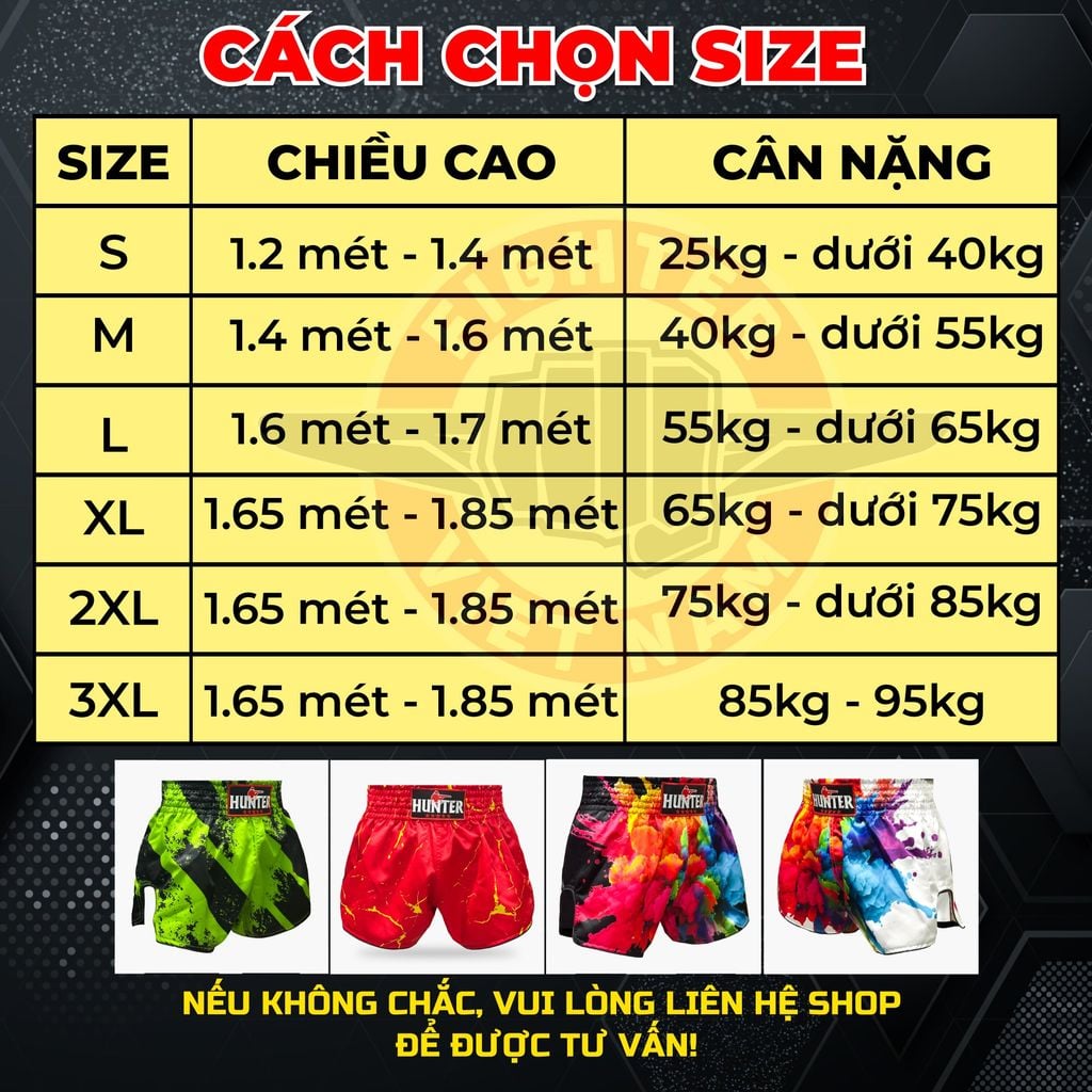 Quần Muay Fighter QMF-05