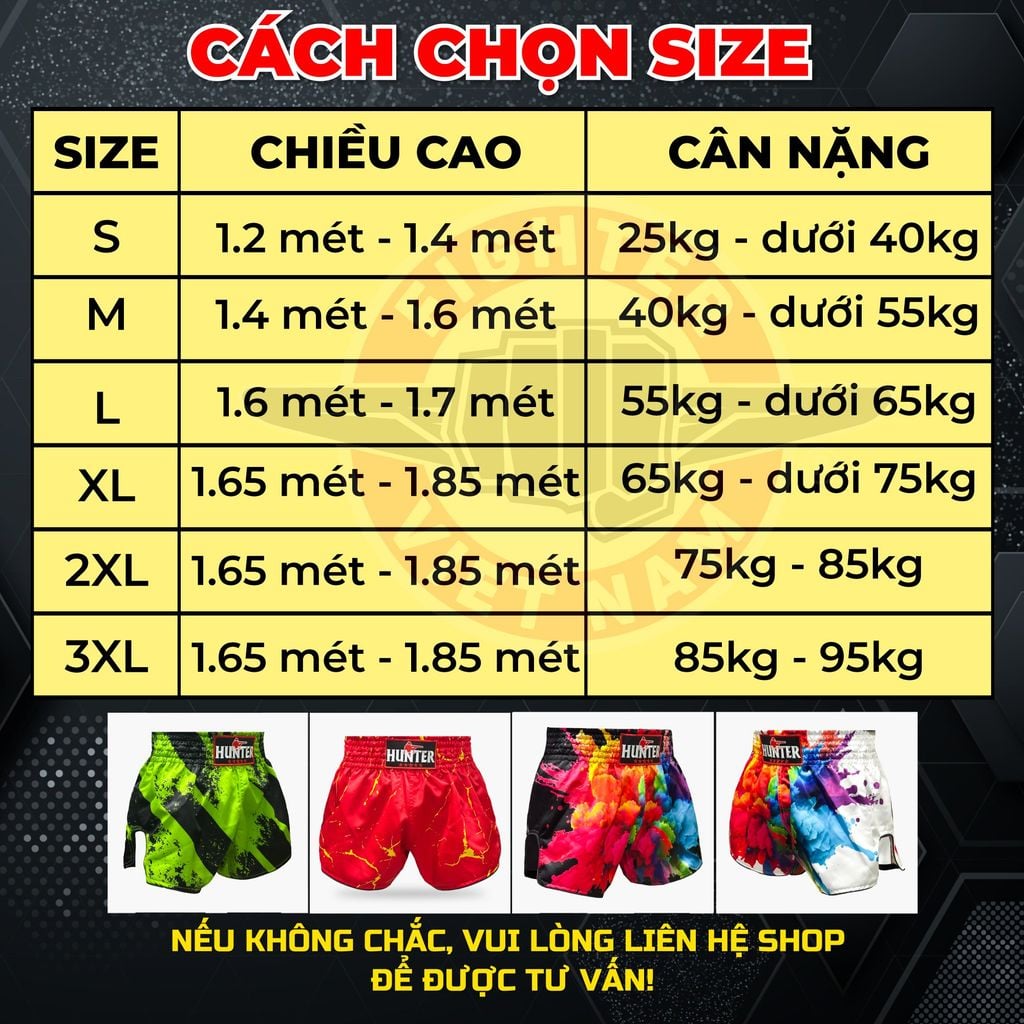 Quần Muay Fighter QMF-01