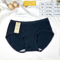 Quần Lót Nữ Cotton Kháng Khuẩn MB 8206  Cotton Sạch Chống Hằn, Không Ren