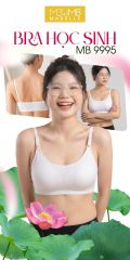 Áo lót học sinh MB 9995, tàng hình, vải băng lạnh điều hoà, mút liền