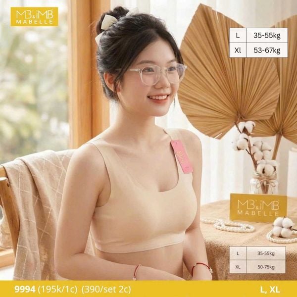 Bra Học Sinh MB 9994  Áo Lót Tuổi Dậy Thì Băng Lạnh Không Đường May