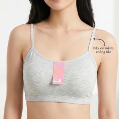 Bra Học Sinh 9935 Mút Liền – Áo Lá Tuổi Dậy Thì Mát Nhẹ, Không Gọng