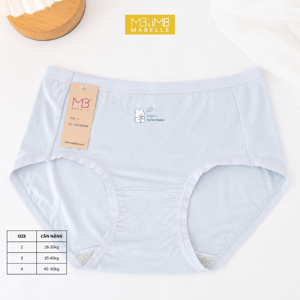 Quần Lót Học Sinh MB 9998  Cotton Mềm Mại, Thấm Hút, Khử Mùi