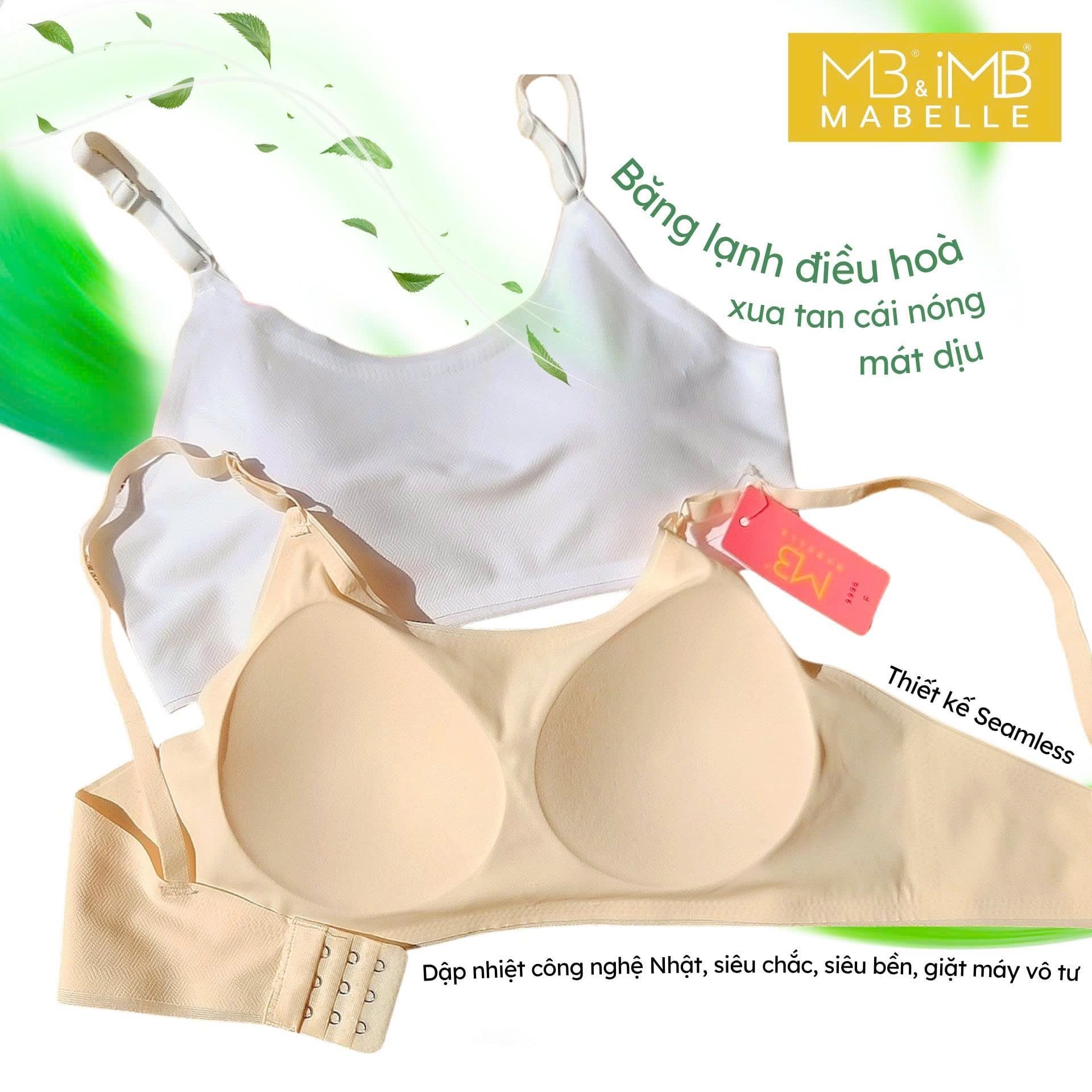 Áo lót học sinh MB 9996, tàng hình, vải băng lạnh điều hoà, mút liền