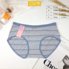 Quần Lót Nữ MB 8796 | Cotton Kháng Khuẩn, Chống Hằn, Cạp Vừa