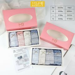 Quần Lót Nữ MB 8796 | Cotton Kháng Khuẩn, Chống Hằn, Cạp Vừa
