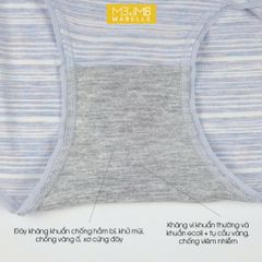 Quần Lót Nữ MB 8796 | Cotton Kháng Khuẩn, Chống Hằn, Cạp Vừa