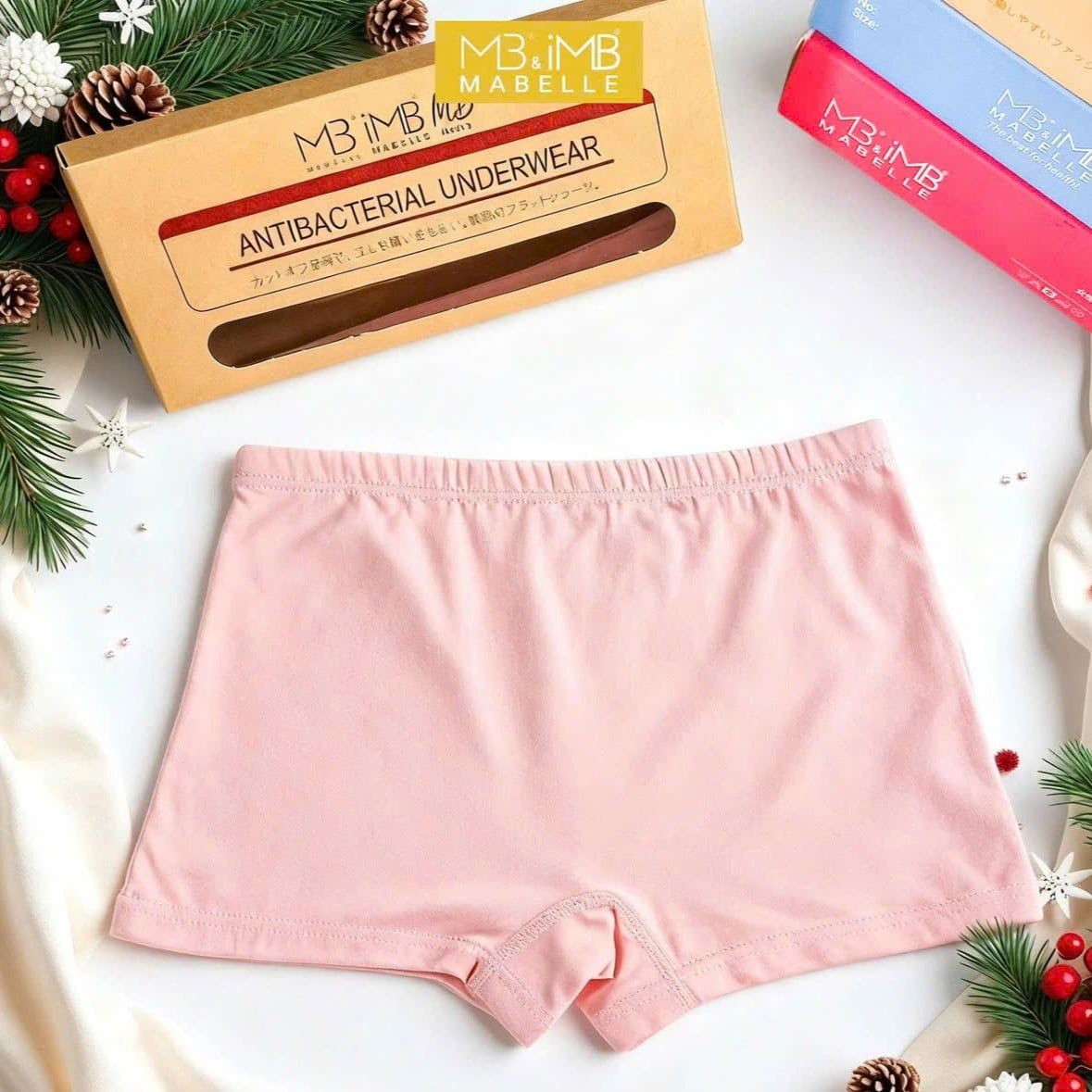 Quần Lót Bé Gái 9966 Cotton Sạch An Toàn – Quần Chip Học Sinh Chống Hằn, Chống Tuột, Co Giãn Êm Mềm