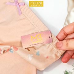 Quần Lót Bé Gái 9966 Cotton Sạch An Toàn – Quần Chip Học Sinh Chống Hằn, Chống Tuột, Co Giãn Êm Mềm