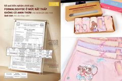 Quần Lót Bé Gái 9966 Cotton Sạch An Toàn – Quần Chip Học Sinh Chống Hằn, Chống Tuột, Co Giãn Êm Mềm