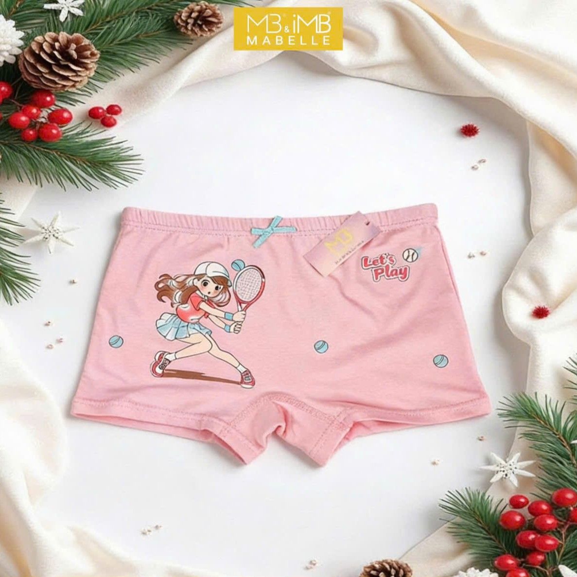 Quần Lót Bé Gái 9966 Cotton Sạch An Toàn – Quần Chip Học Sinh Chống Hằn, Chống Tuột, Co Giãn Êm Mềm