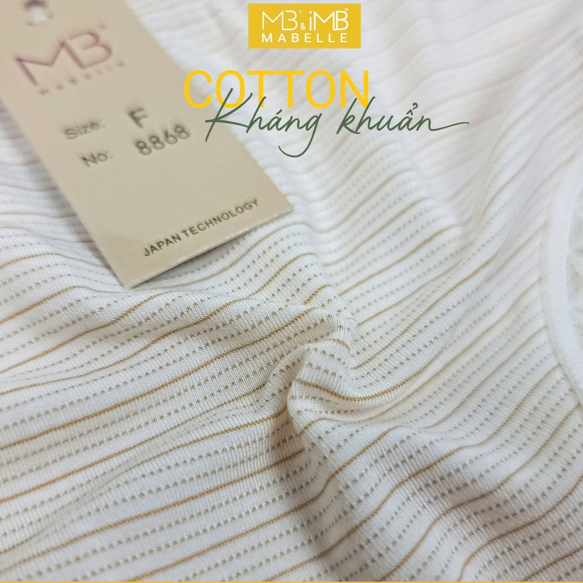 Quần Lót Nữ MB 8868  Quần Lót Kháng Khuẩn Cotton Cao Cấp Chống Hằn