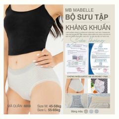 Quần Lót Nữ MB 8868  Quần Lót Kháng Khuẩn Cotton Cao Cấp Chống Hằn