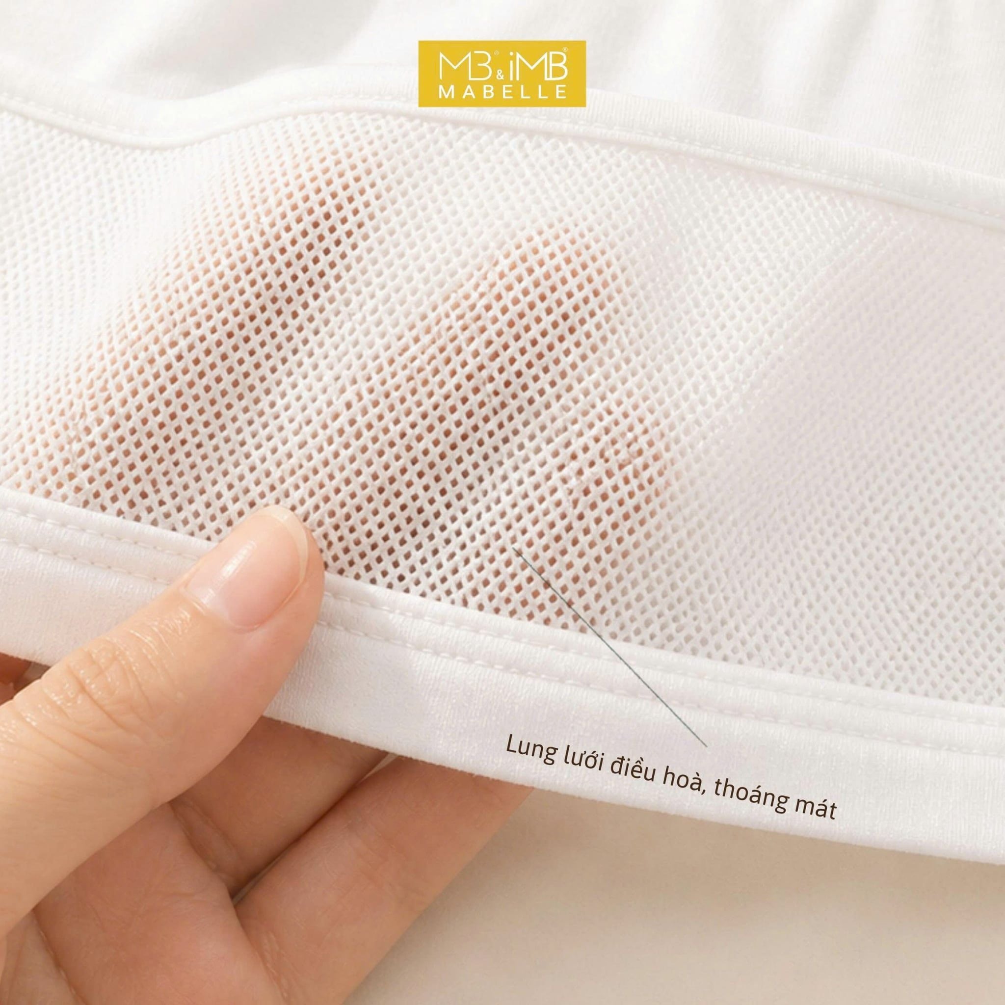 Áo Bra Học Sinh MB 9817  Lưng Lưới Thoáng Mát, Cotton Cao Cấp Cho Tuổi Teen