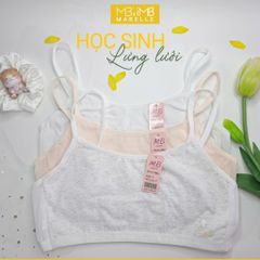 Áo Bra Học Sinh MB 9817  Lưng Lưới Thoáng Mát, Cotton Cao Cấp Cho Tuổi Teen