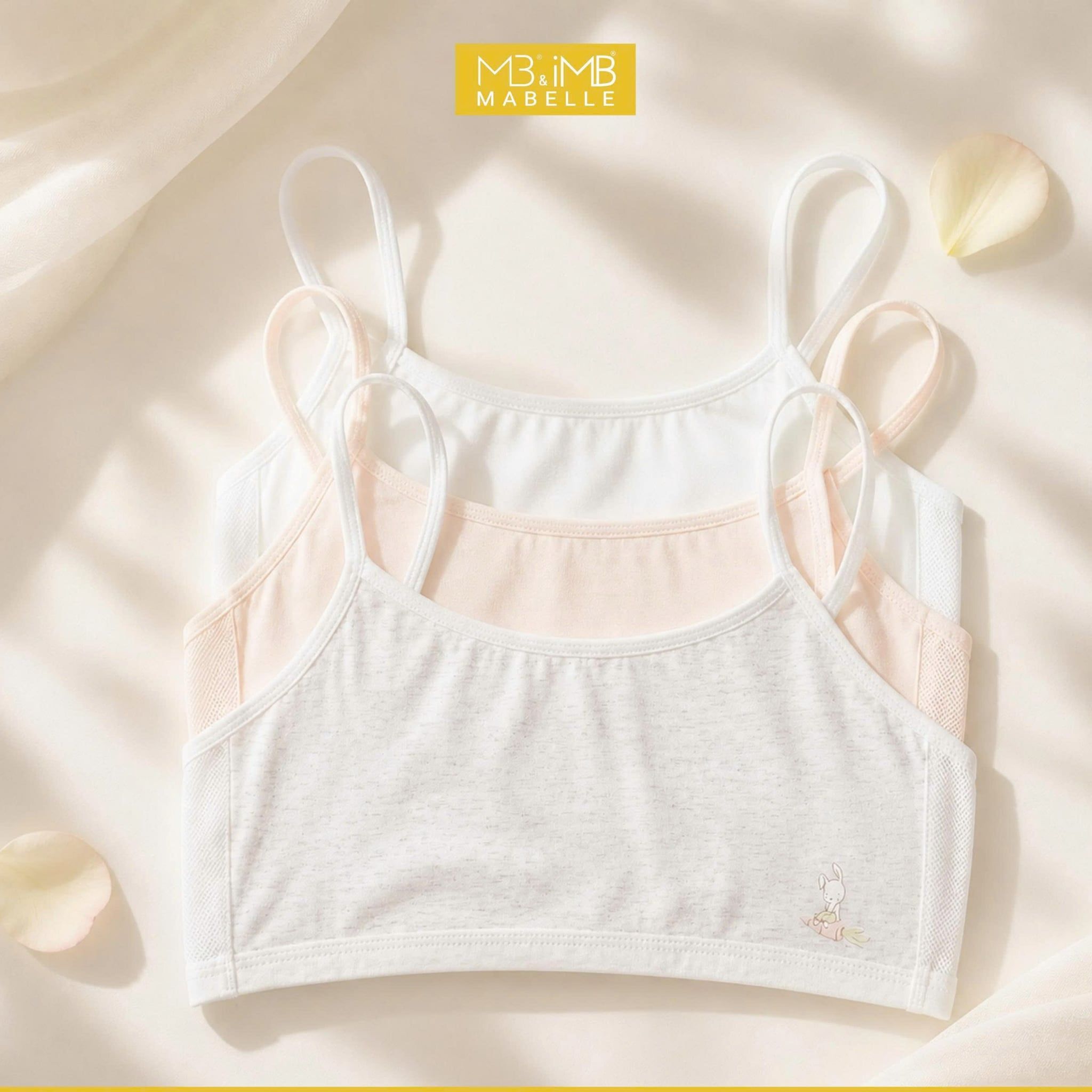 Áo Bra Học Sinh MB 9817  Lưng Lưới Thoáng Mát, Cotton Cao Cấp Cho Tuổi Teen