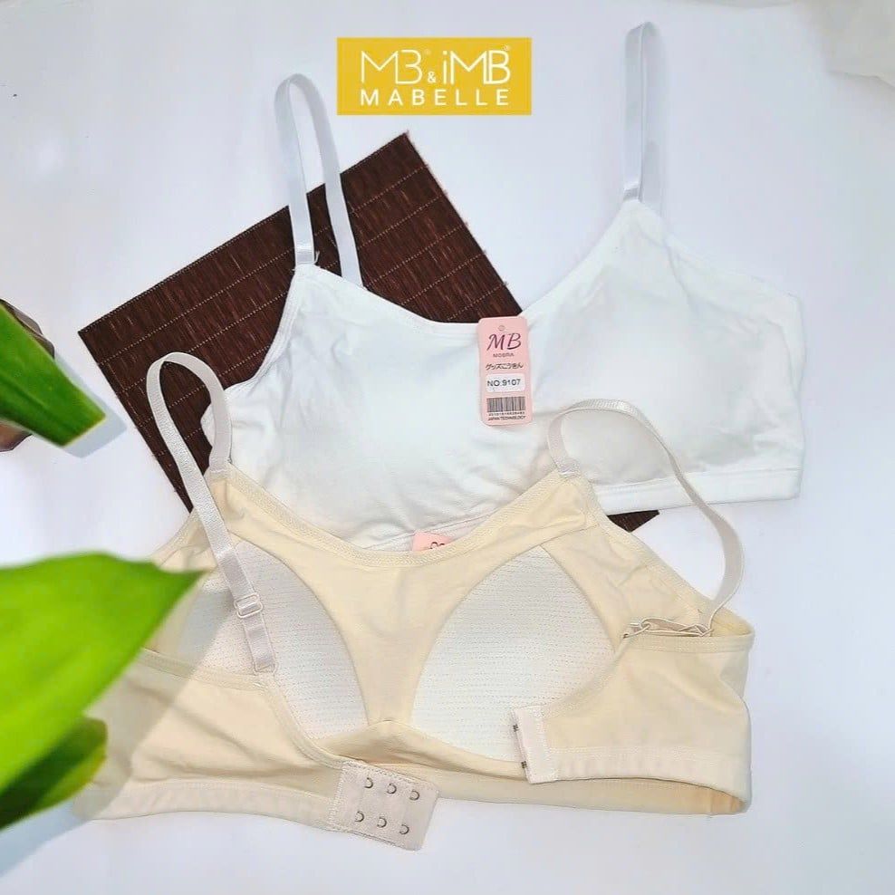 Bra Học Sinh 9107 Cài Khuy Sau – Mềm Mại, Chống Hằn, Không Gọng