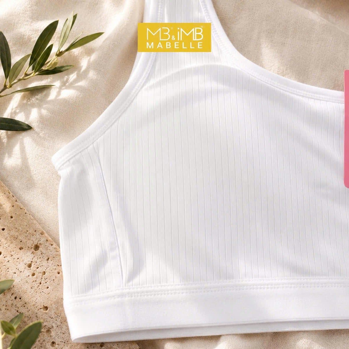 Áo Bra Học Sinh MB N9508 | Áo Lót Cài Sau Cotton Cao Cấp, Mút Liền Chống Xô