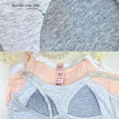 Áo Ngực Học Sinh MB 9508  Áo Bra Cài Sau Cotton Mềm Mại, Mút Liền