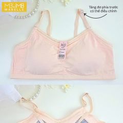 Áo Ngực Học Sinh MB 9508  Áo Bra Cài Sau Cotton Mềm Mại, Mút Liền
