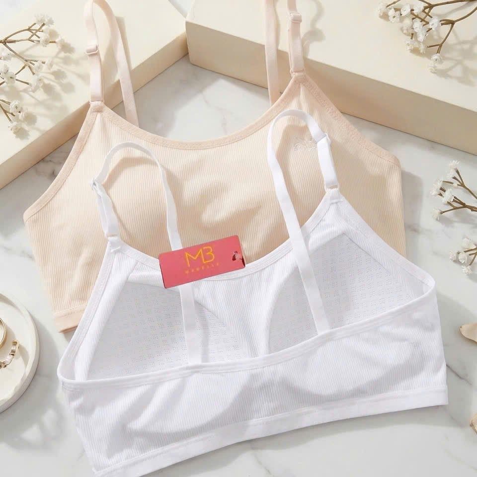 Áo Bra Học Sinh MB 9354  Mút Liền Không Gọng, Sợi Gân Làm Mát