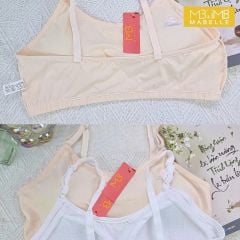 Áo Bra Học Sinh MB 9354  Mút Liền Không Gọng, Sợi Gân Làm Mát
