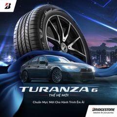 Vỏ xe Bridgestone Turanza 6 215/45R18 – êm ái, bám đường tốt, tiết kiệm nhiên liệu