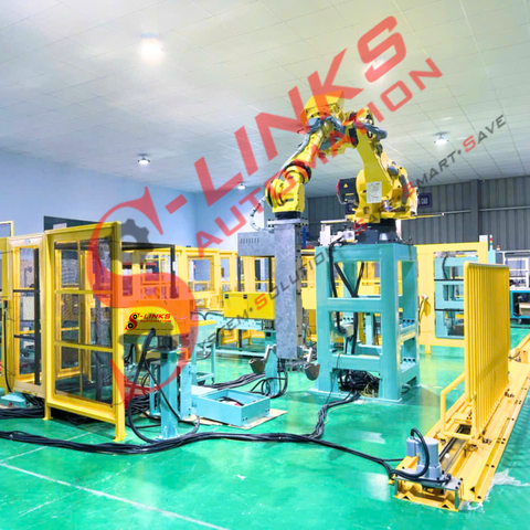  HỆ THỐNG ROBOT FANUC CẤP NHÔM CHO ĐÚC TRỌNG LỰC - GDC (Gravity Die Casting) 