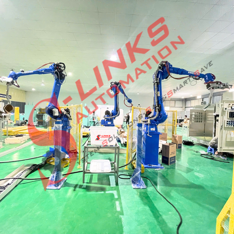  HỆ THỐNG ROBOT YASKAWA CẤP NHÔM CHO ĐÚC TRỌNG LỰC – GDC (Gravity Die Casting) 