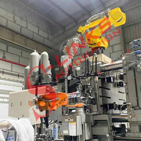  HỆ THỐNG ROBOT PHUN CHẤT TÁCH KHUÔN 