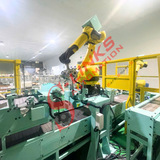  HỆ THỐNG ROBOT CẤP PHÔI CHO MÁY RUNG CÁT 