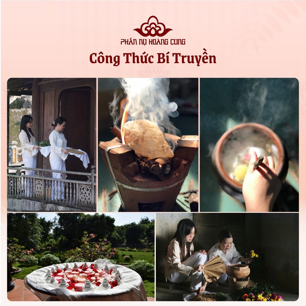 Combo Trang Điểm Tự Nhiên – Phấn Phủ Ngọc Trai 5g + Phấn Má Thiên Nhiên 5g Phấn Nụ Hoàng Cung