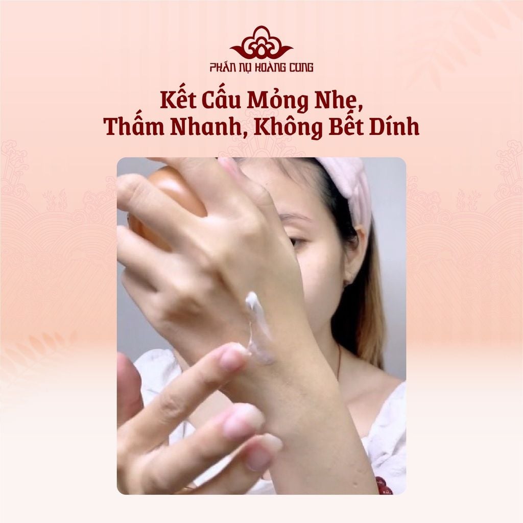 Combo Nhuận Sắc Hoàng Cung – Kem Dưỡng Ẩm Căng Mịn Da + Son Dưỡng Mật Ong Phấn Nụ Hoàng Cung