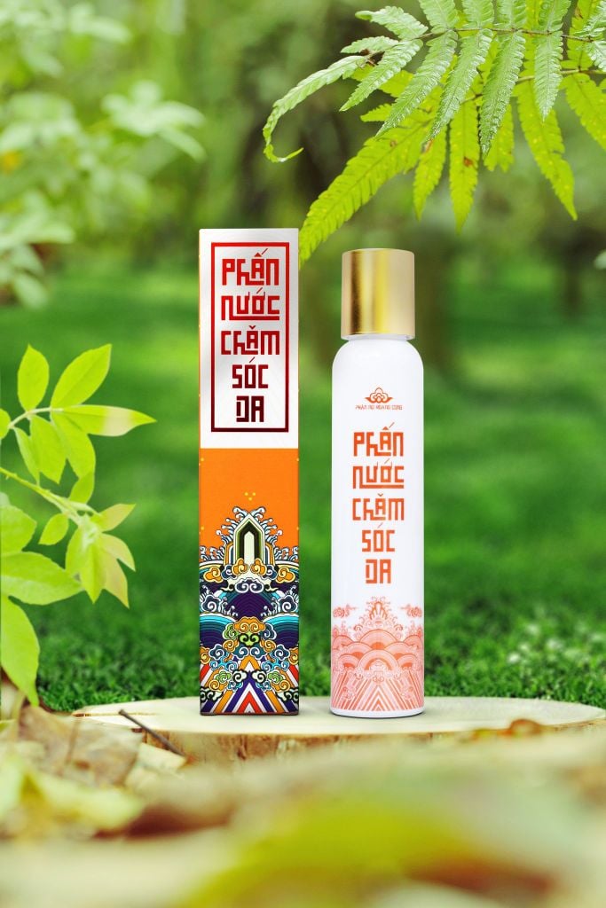 Combo Dưỡng Trắng Da Phấn Nụ Hoàng Cung – SRM Khoai Lang Tím + Phấn Nước 120ml