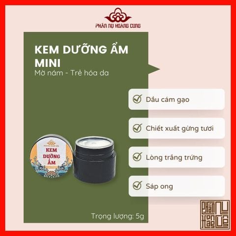 (Hàng Tặng Không Bán) - Kem Dưỡng Ẩm Mini Phấn Nụ Hoàng Cung