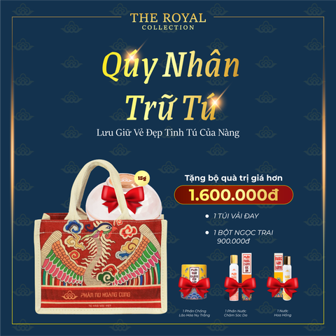 Quà tặng Liệu Trình Ngự Dưỡng trị giá 1tr6 - Phấn Nụ Hoàng Cung