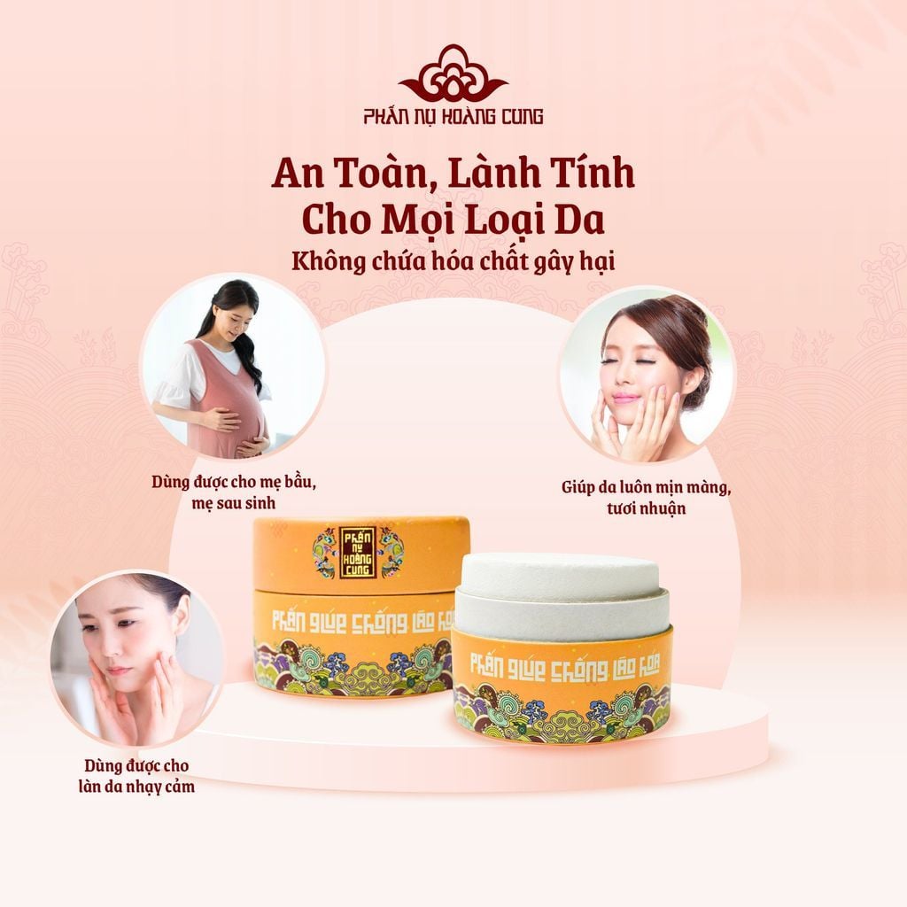 Combo Da Mộc Mạc – Nét Thanh Tao: Phấn Chống Lão Hóa + Son Dưỡng Môi Thiên Nhiên