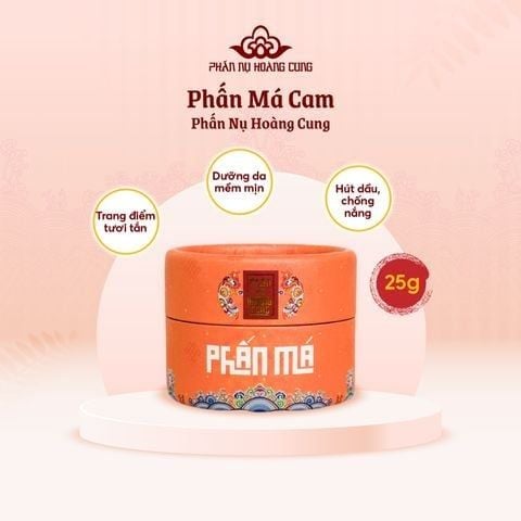 [HÀNG TẶNG KHÔNG BÁN] Phấn Má Hồng và Phấn Má Cam Mịn Nhẹ Cho Gò Má Ửng Hồng Tự Nhiên 25G -  Phấn Nụ Hoàng Cung