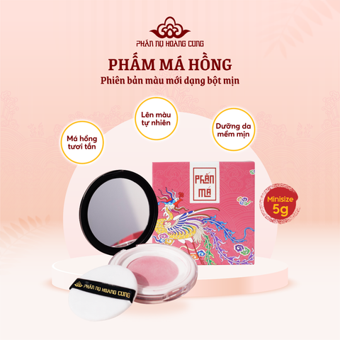 (Hàng Tặng Không Bán) - Má Hồng Cam 5g Phấn Nụ Hoàng Cung Dung Tích