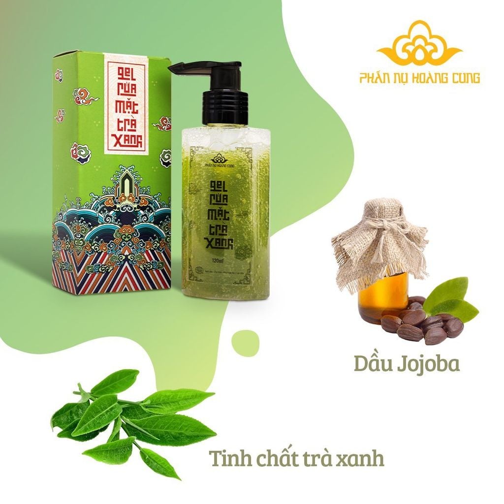 Combo Dịu Nhẹ Khởi Đầu – Nước Tẩy Trang Không Cồn + Gel Rửa Mặt Thiên Nhiên Phấn Nụ Hoàng Cung 120ml