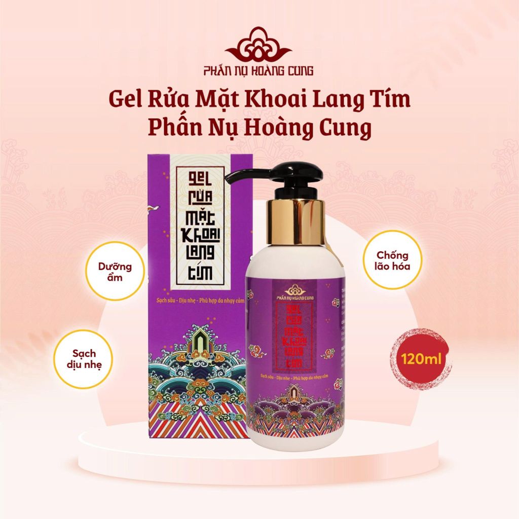 Bộ Đôi Nước tẩy trang + Gel rửa mặt - Phấn Nụ Hoàng Cung
