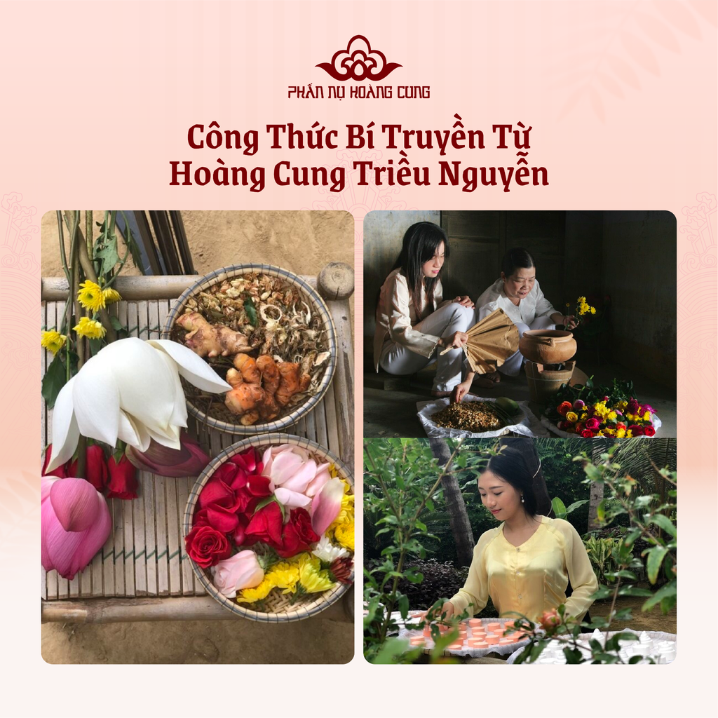 Combo Thanh Lọc Da – Sạch Mụn Phấn Nụ Hoàng Cung: Xịt Khoáng Trà Xanh + Phấn Ngừa Mụn 25g