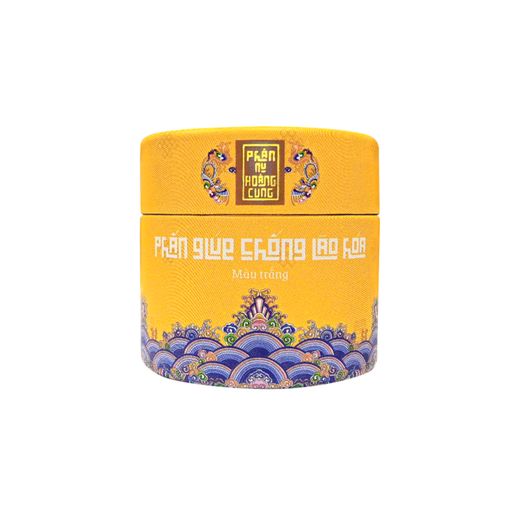 [HÀNG TẶNG KHÔNG BÁN] Phấn chống lão hóa nén trắng 25g – Phấn Nụ Hoàng Cung