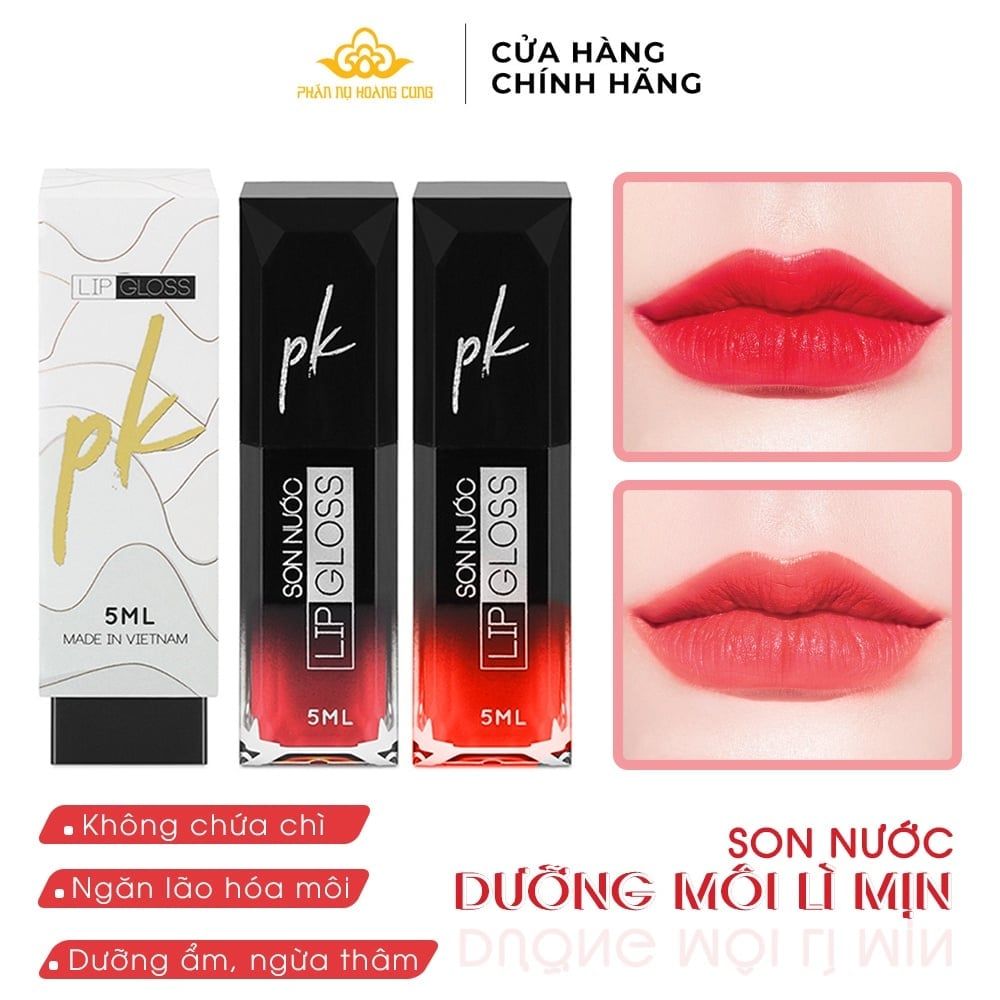 Combo Môi Mịn Như Nhung – Son Dưỡng Mật Ong + Son Kem Lì PK Phấn Nụ Hoàng Cung