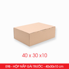  E9B - 40x30x10 cm - Hộp carton nắp gài 