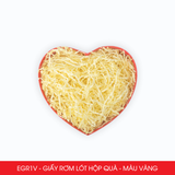  EGR1V - Giấy rơm lót hộp quà - Màu vàng - [50g/ túi] 