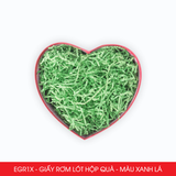  EGR1X - Giấy rơm lót hộp quà - Màu xanh lá - [50g/ túi] 