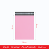  ET4HP2 - 28x42 cm - Túi nilon đóng hàng - 2 lớp - Hồng phấn 