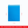  ET0D - Túi/Pack Nilon giao hàng - Xanh da trời  - 30x17 cm 