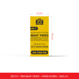  EDV2xx - Tem dán quay video - Nhiều màu - Nhiều size 